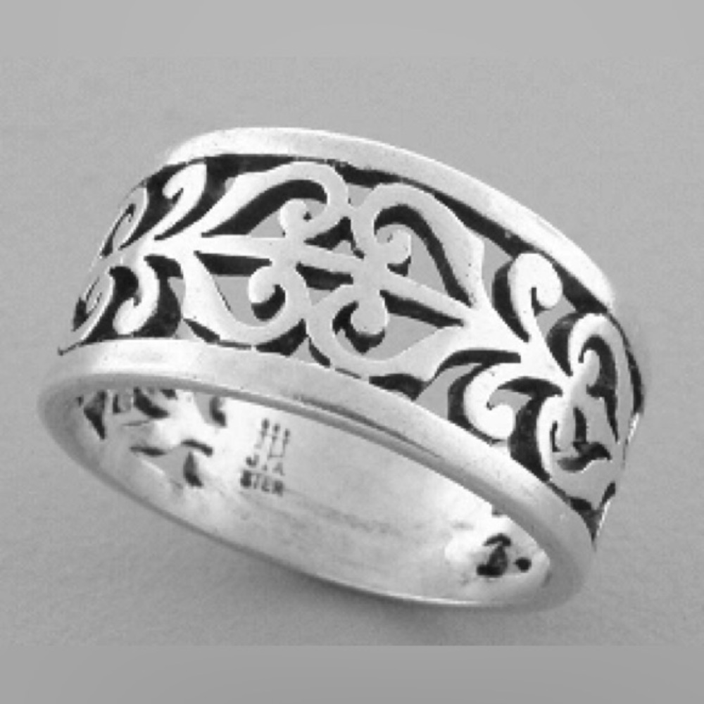 JAMES AVERY RETIRED STERLING SILVER ADOREE RING